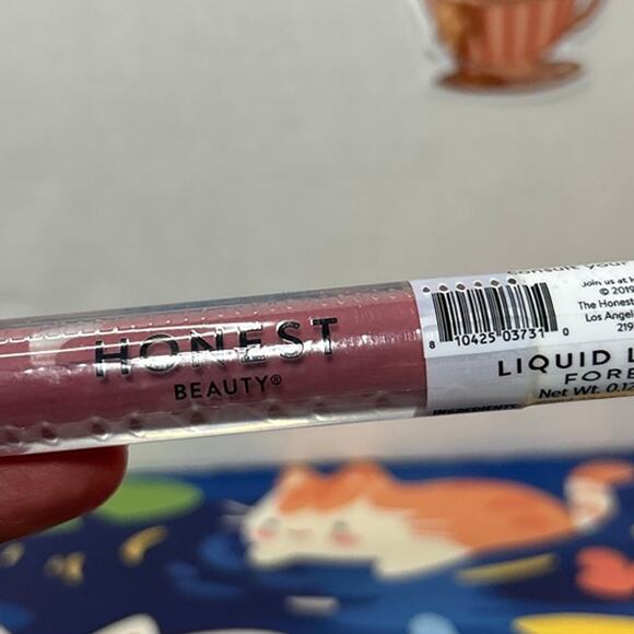 Honest Beauty Liquid Lipstick Forever Pink Sealed - Picture 9 of 10